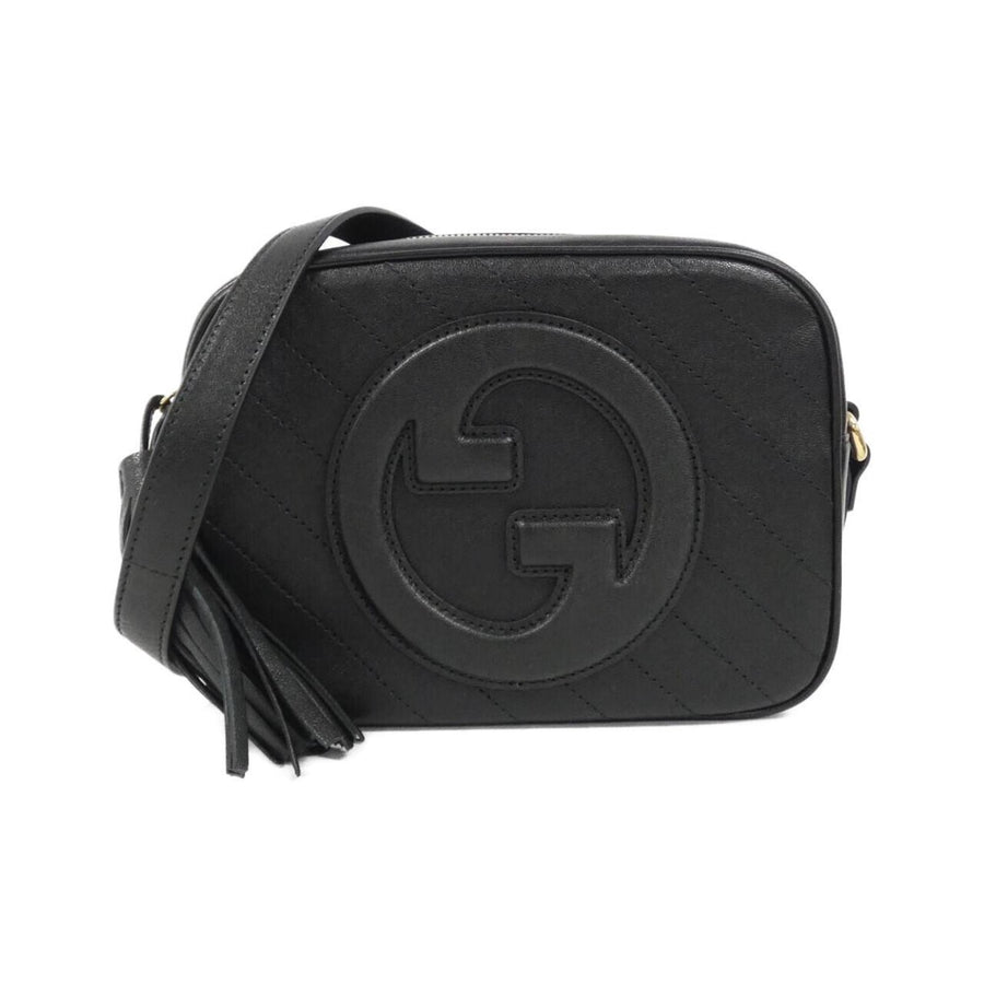 Gucci Gucci Leather Crossbody Bag with Fringe