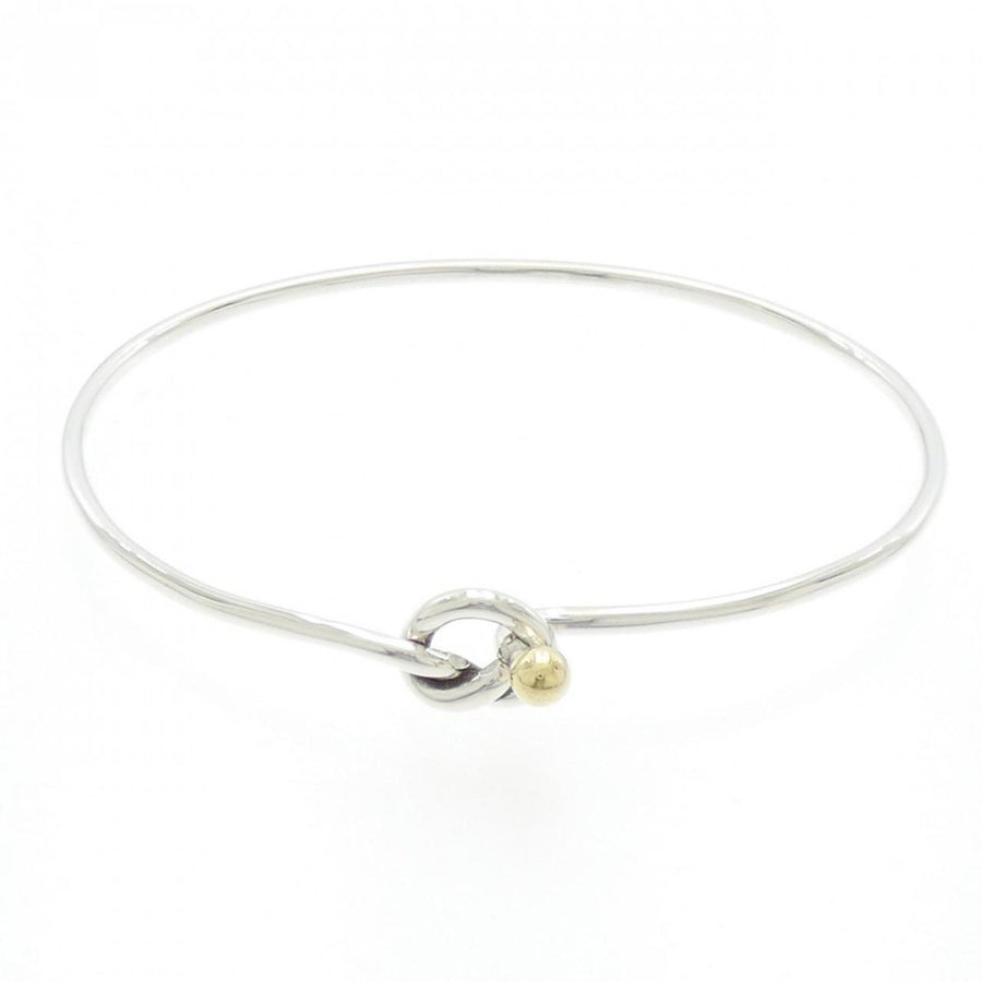 Tiffany & Co. Hook and Eye Bracelet in Silver and Yellow Gold