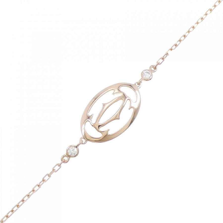 Cartier Rose Gold Cuff Bracelet with Minimalist Design