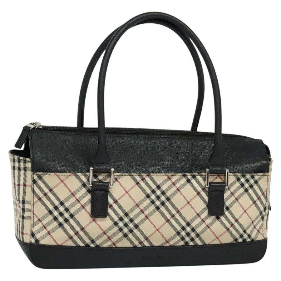 Burberry Nova Check Canvas Bag with Good Condition