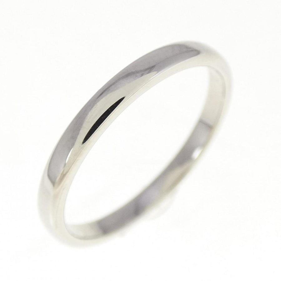 Tiffany & Co. Classic Platinum Ring with Slight Scratches