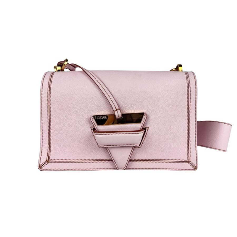 Loewe Leather Shoulder Bag with Dust Bag and Shoulder Strap