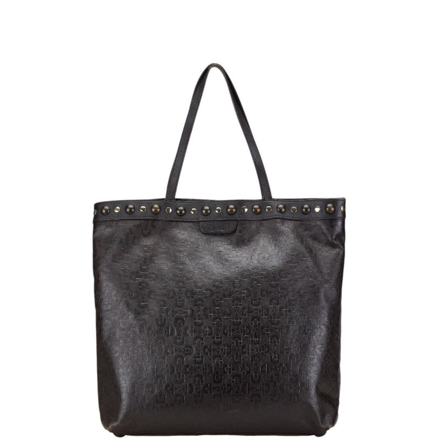 Gucci Studded Tote Leather Handbag