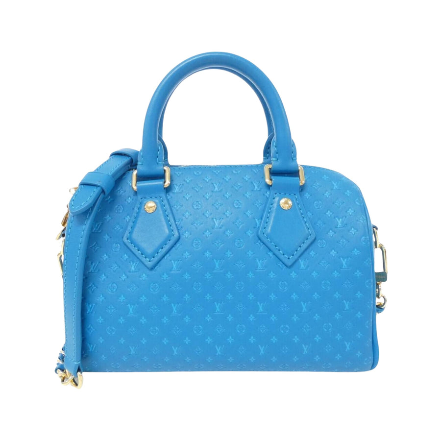 Louis Vuitton Leather Speedy Bandouliere with Shoulder Strap