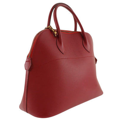 Hermès Red Leather Bolide