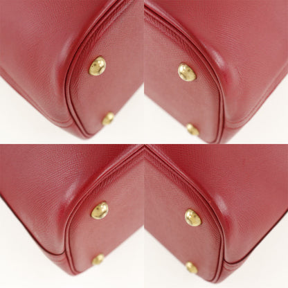 Hermès Red Leather Bolide