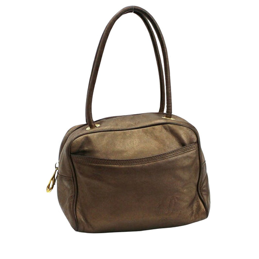 Loewe Brown Leather Handbag
