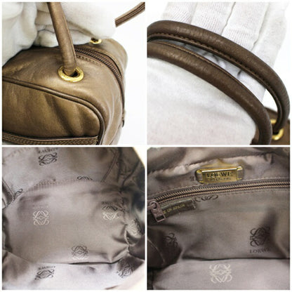 Loewe Brown Leather Handbag