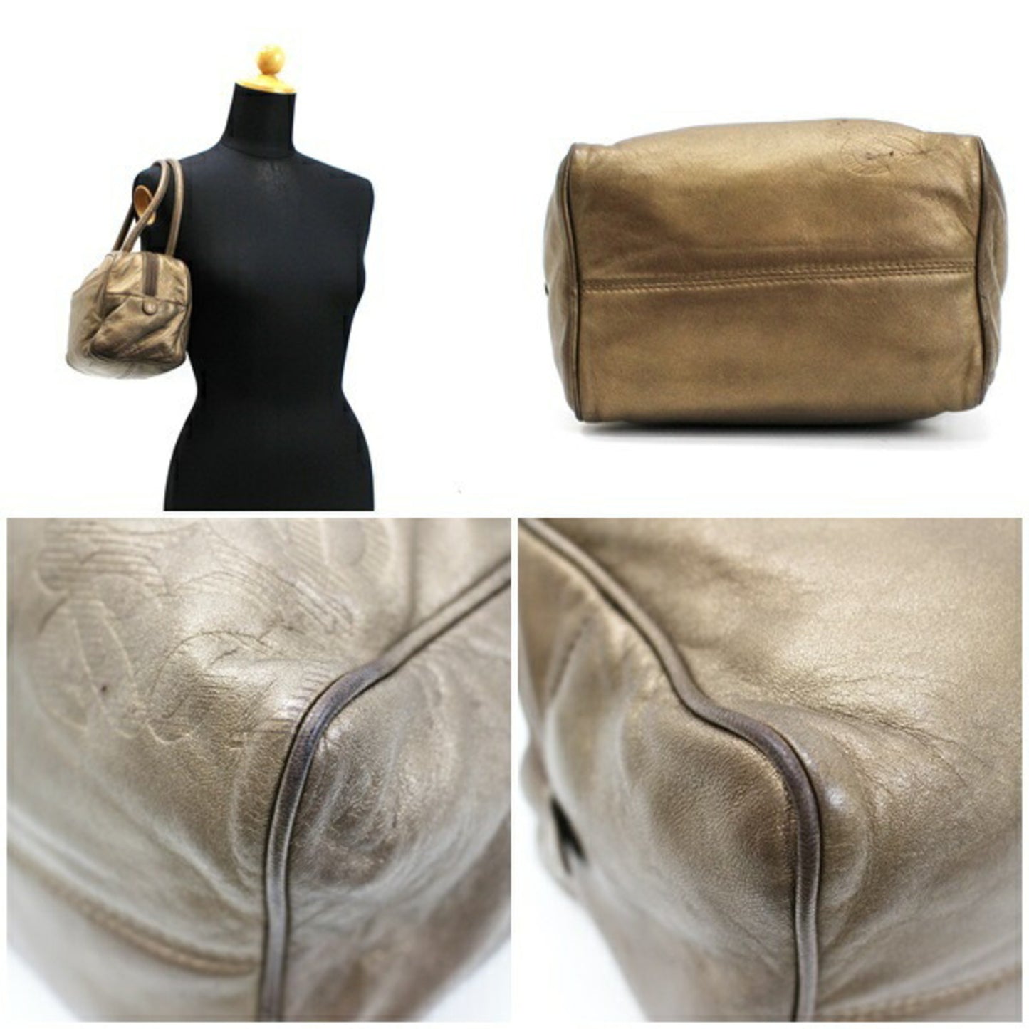 Loewe Brown Leather Handbag