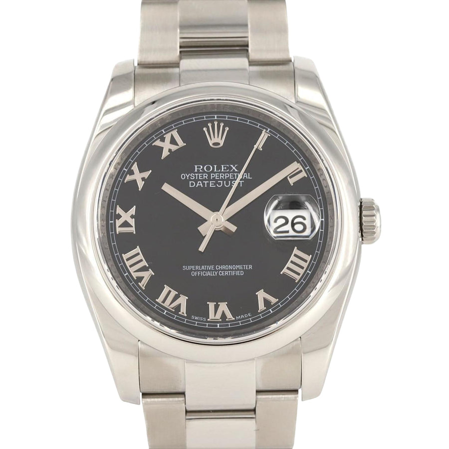 Rolex Oyster Perpetual Steel Watch with Warranty and Box