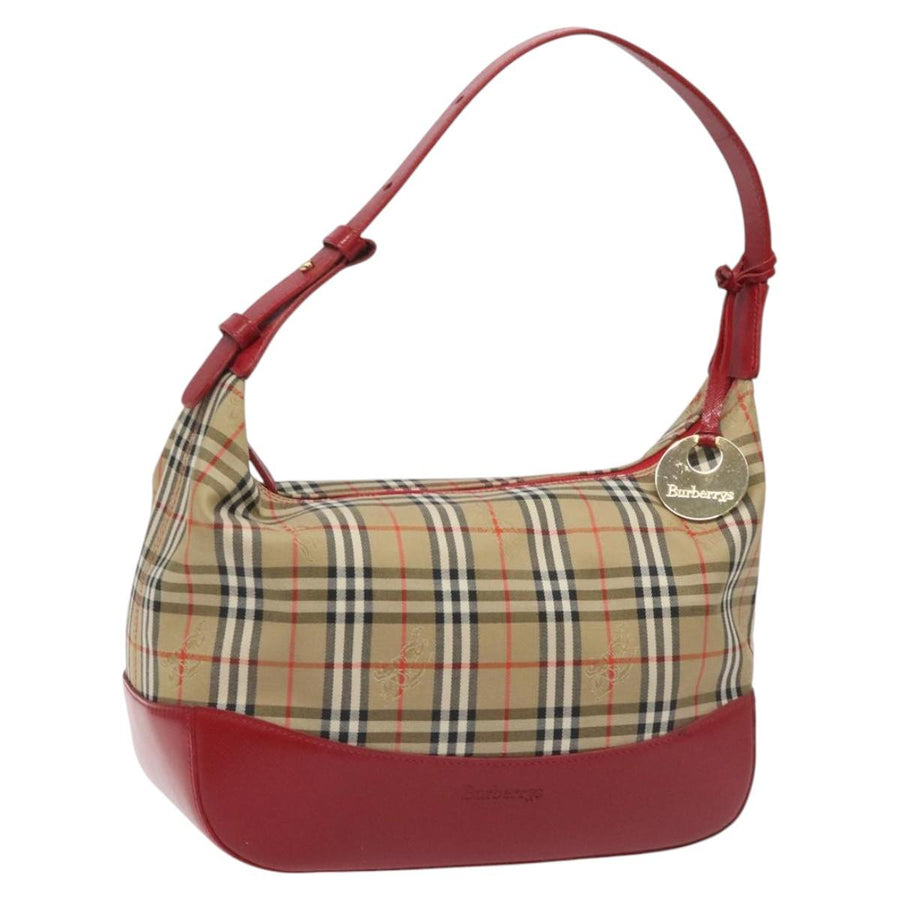 Burberry Canvas Check Shoulder Bag