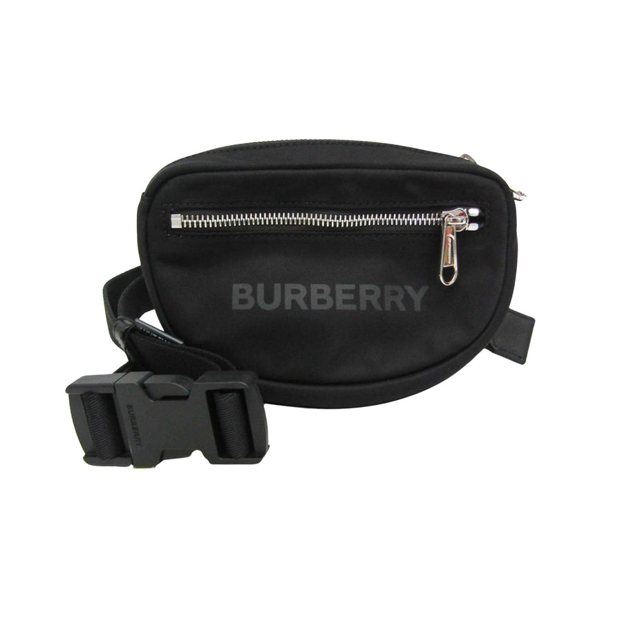 Burberry Synthetic Material Handbag with Dust Bag and Minor Stains