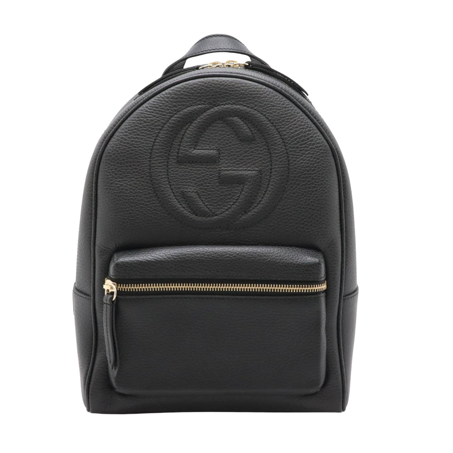 Gucci Leather Soho Bag with Dust Bag Made in Italy