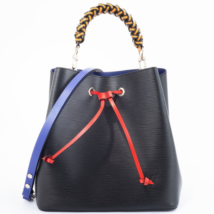 Louis Vuitton NeoNoe Leather Bucket Bag with Hand and Shoulder Straps