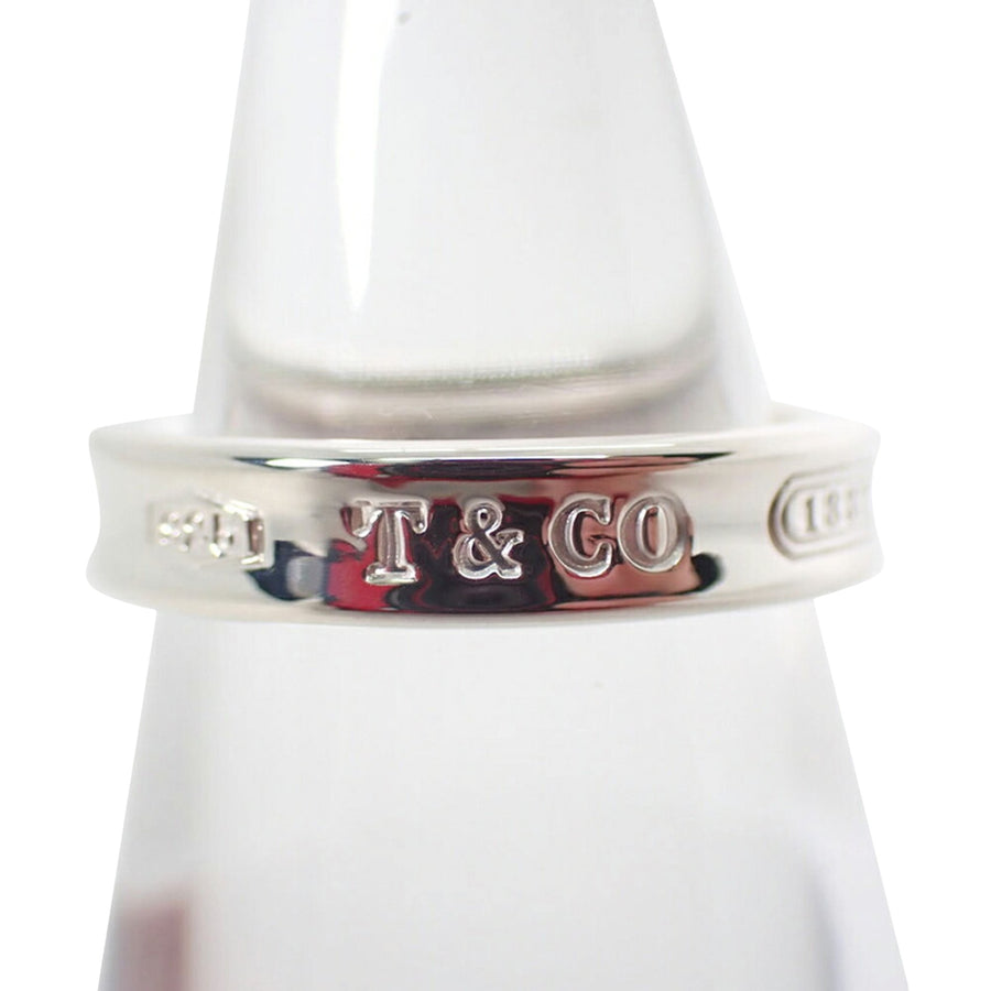 Tiffany & Co. Silver Polished Bracelet with Engraved Detailing