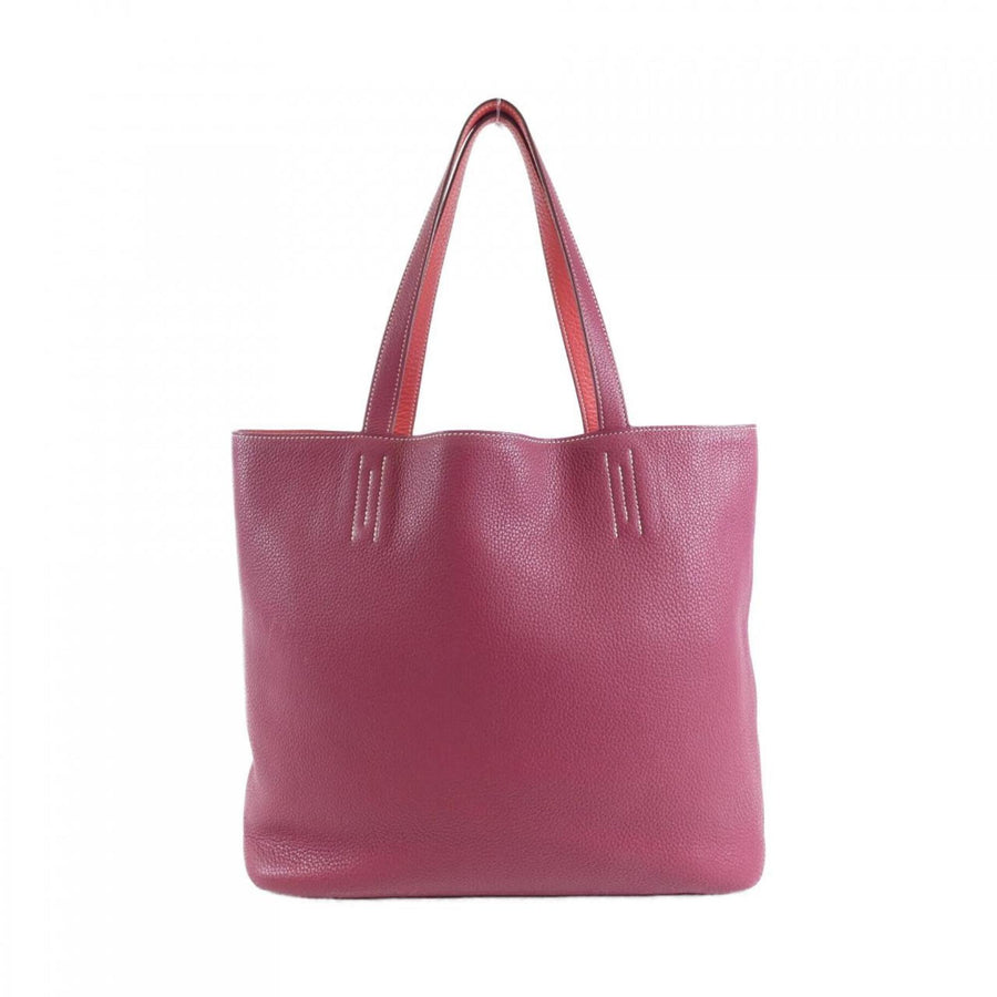 Hermes Reversible Leather Tote Bag