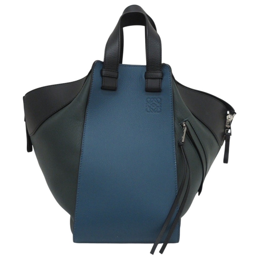 Loewe Hammock Leather Tote Bag with Shoulder Strap and Dust Bag