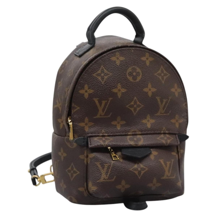 Louis Vuitton Palm Springs Mini Canvas Backpack with Dust Bag and Shoulder Strap