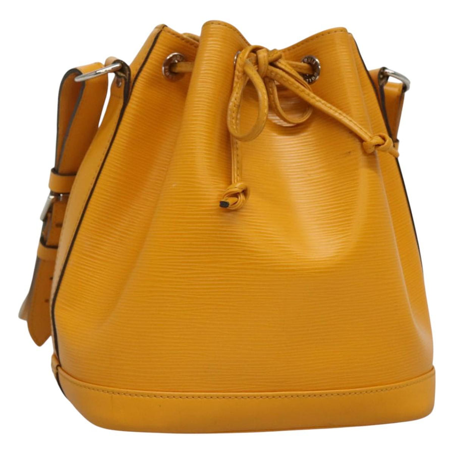 Louis Vuitton Elegant Leather Bucket Bag