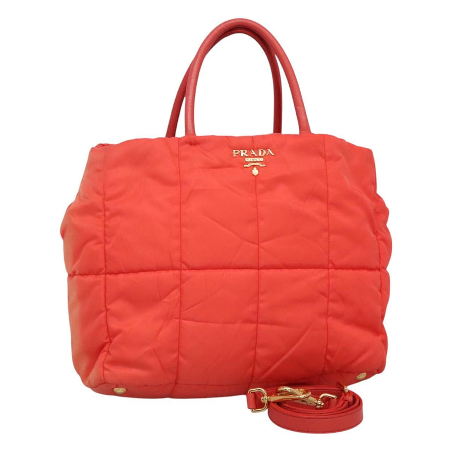 Prada Synthetic Shoulder Bag with Strap and Guarantee Card