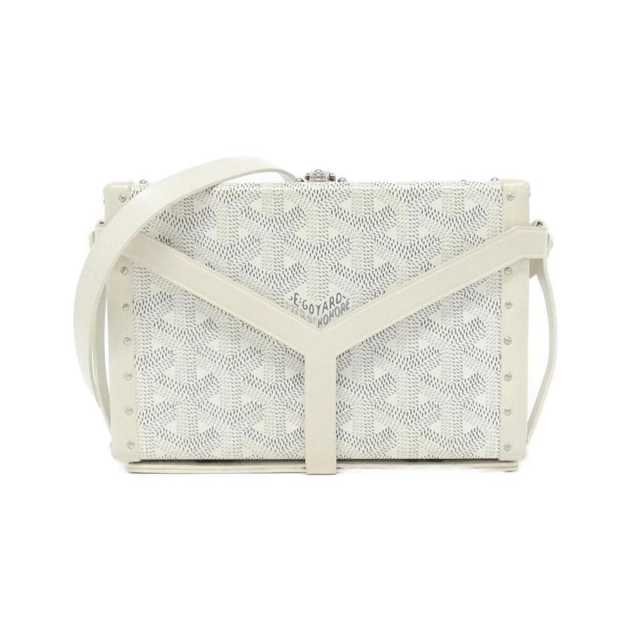 Goyard Canvas Handbag with Slight Scratches and Stains