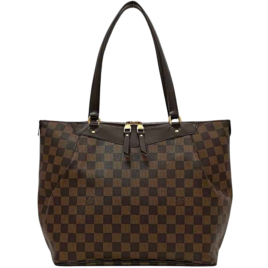 Louis Vuitton Canvas Handbag with Dust Bag and Slight Scratching