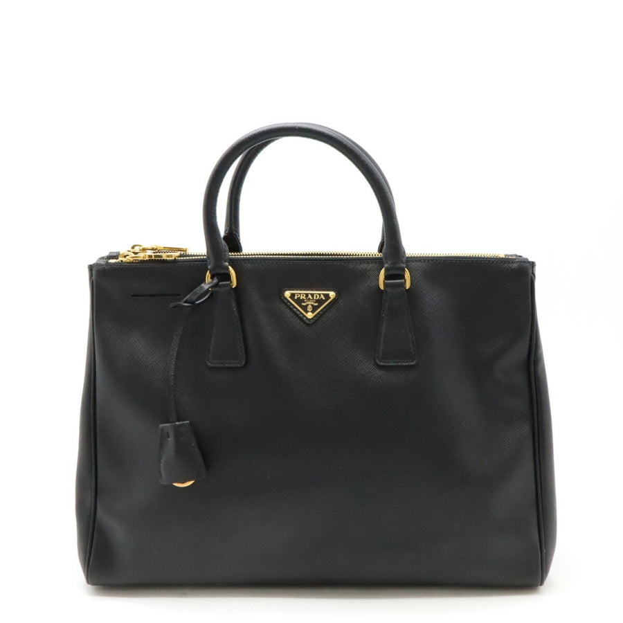 Prada Leather Galleria Bag with Clochette and Keyring