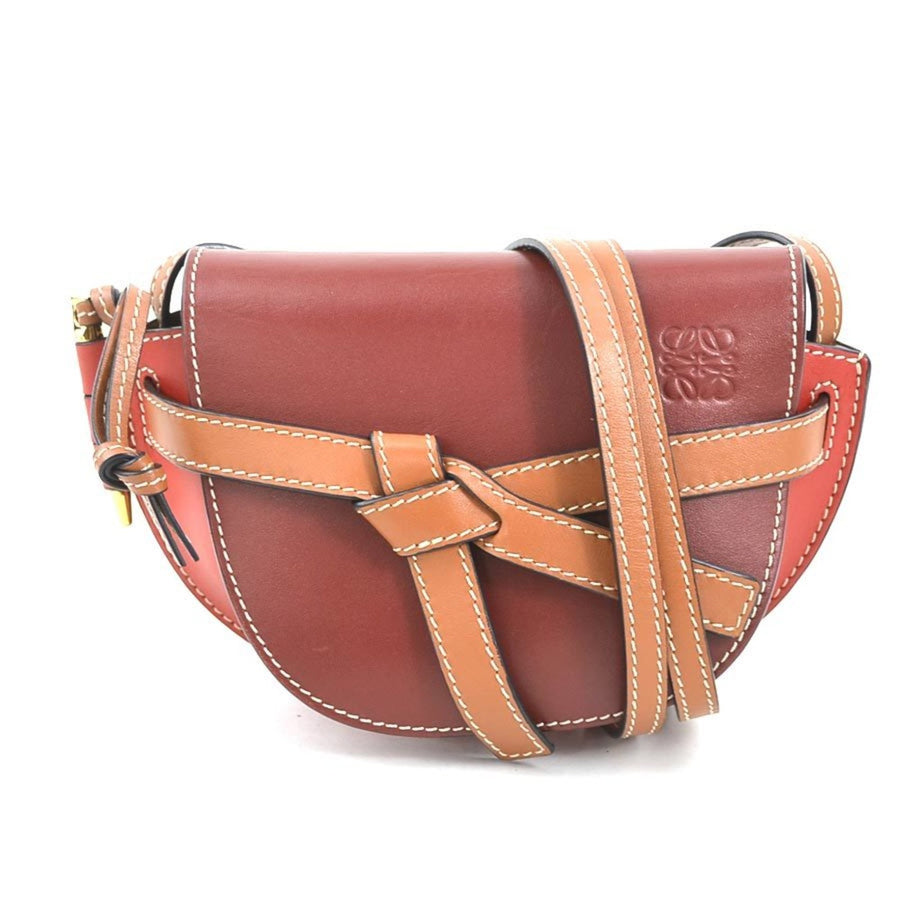 Loewe Leather Gate Bag with Dust Bag
