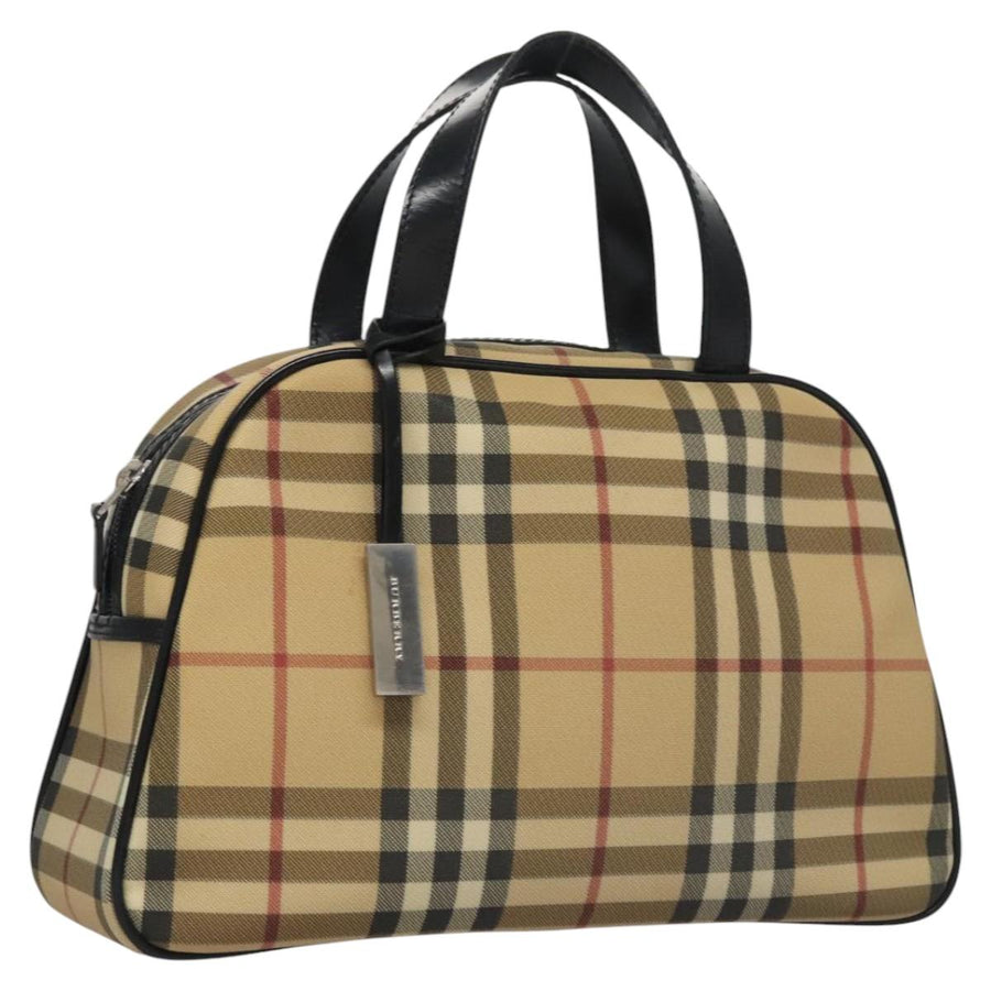 Burberry Nova Check Canvas Shoulder Bag