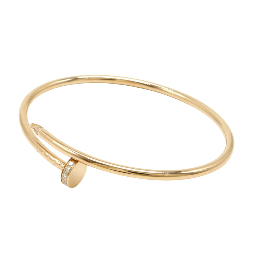 Cartier Juste un clou Rose Gold Diamond Bracelet