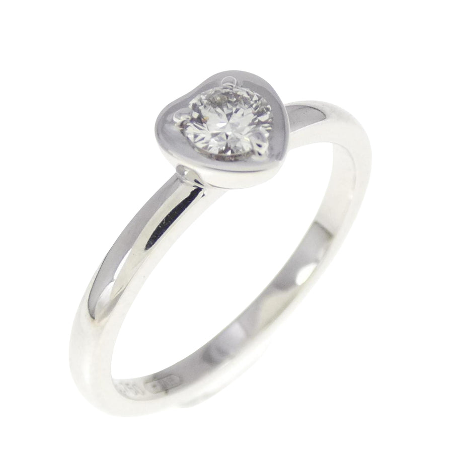 Cartier Heart Solitaire Diamond Ring