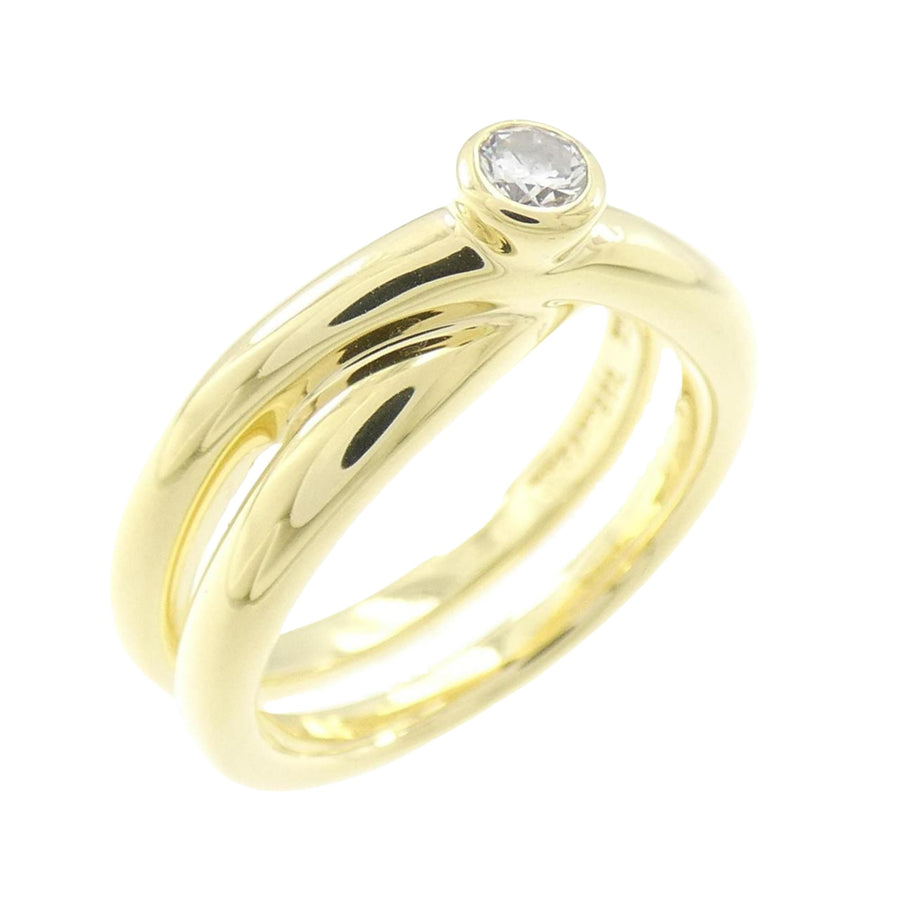 Tiffany & Co. Double Ring Design Diamond Accent