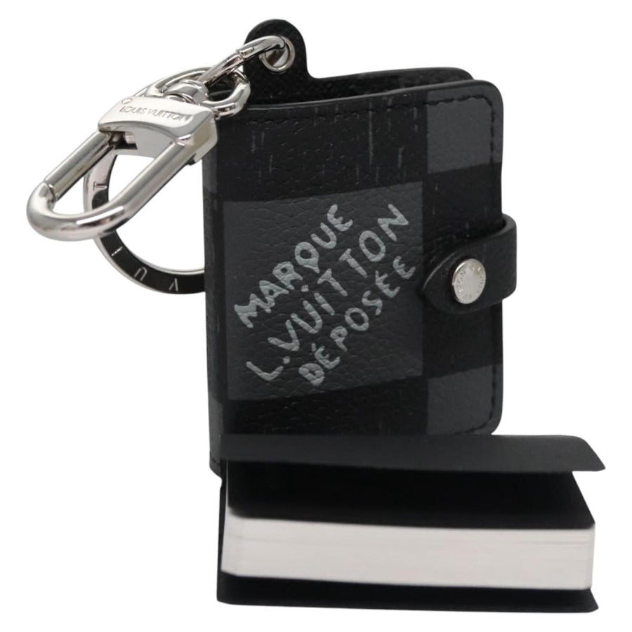 Louis Vuitton Notebook Keychain Leather Accessory