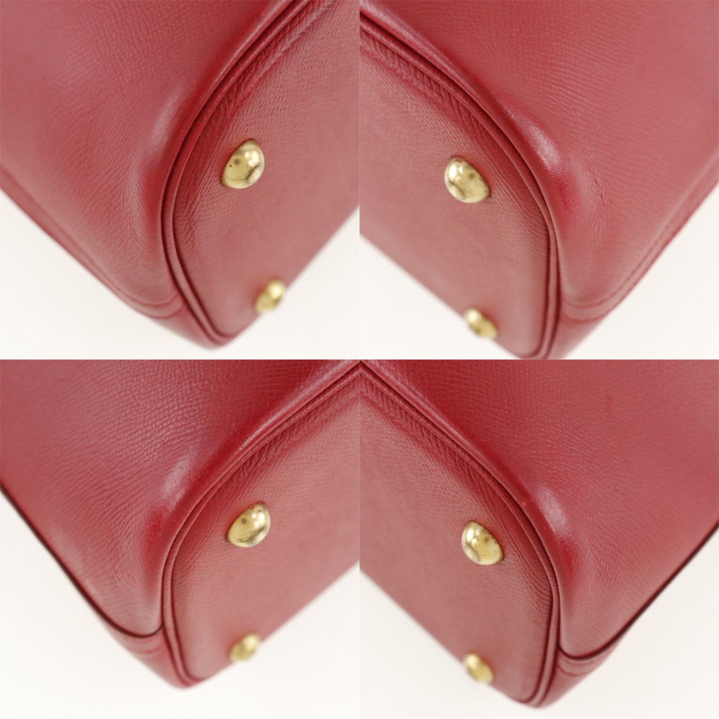 Hermès Red Leather Bolide