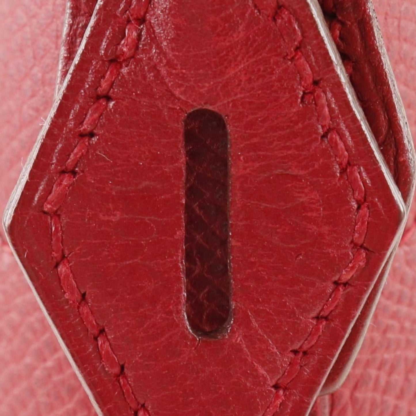 Hermès Red Leather Bolide