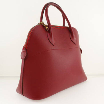 Hermès Red Leather Bolide