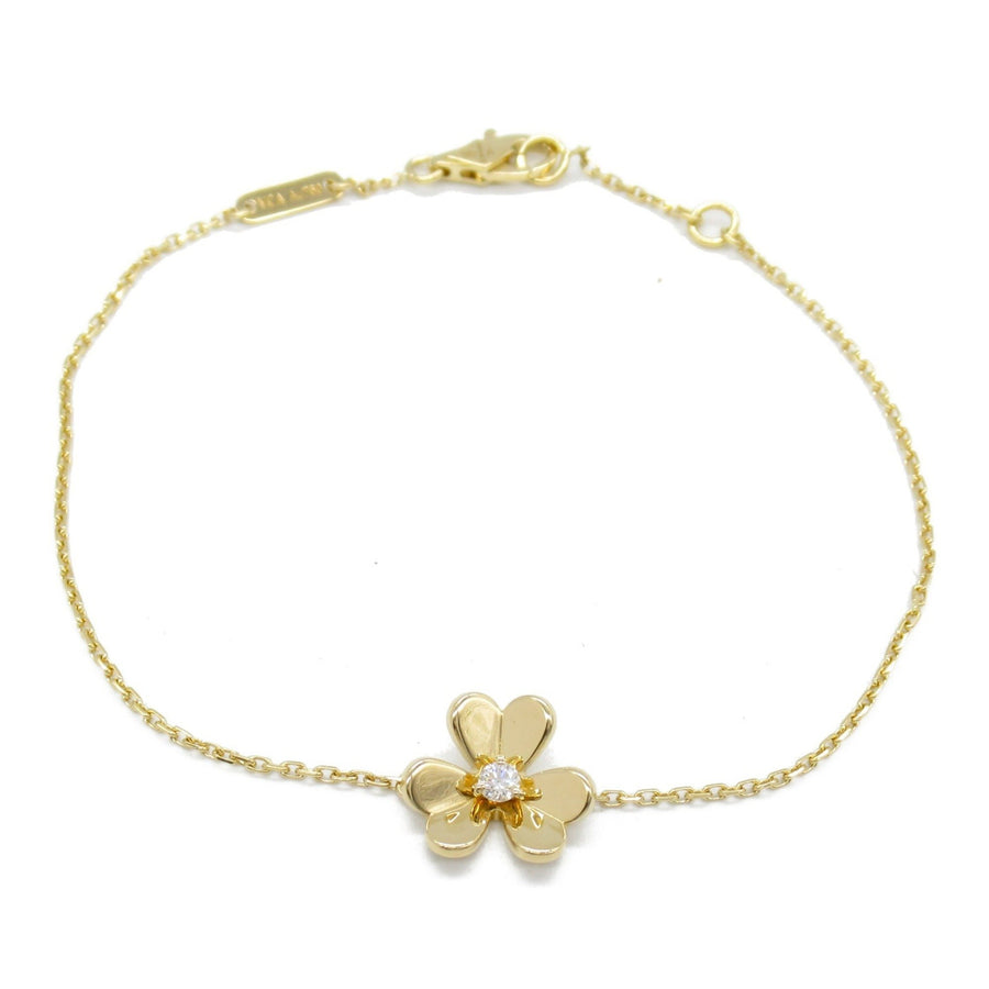 Van Cleef & Arpels Frivole Yellow Gold Bracelet with Guarantee Card