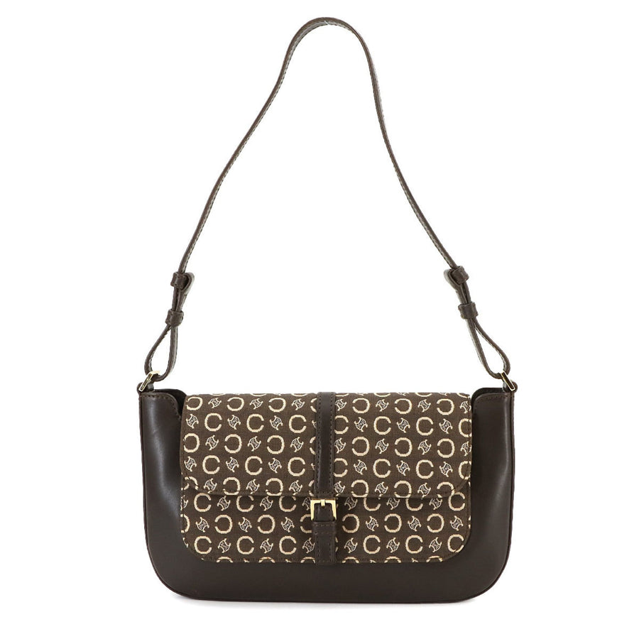Celine Canvas Triomphe Bag with Slight Scratches