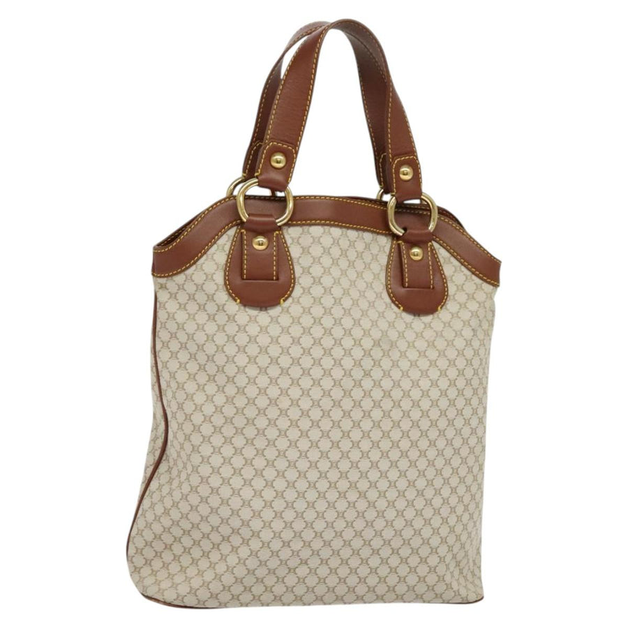 Celine Canvas Macadam Pattern Shoulder Bag