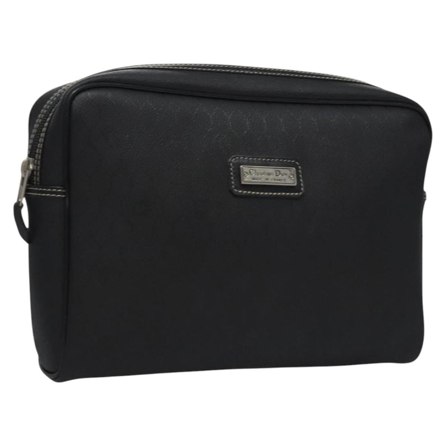 Dior Canvas Crossbody Bag with Metal Fittings