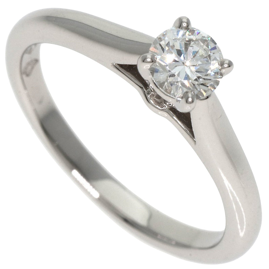 Cartier Platinum Solitaire Diamond Ring