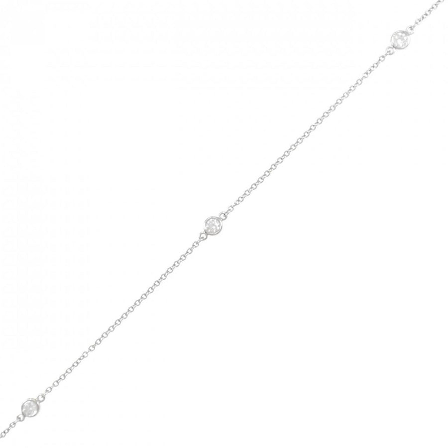 Tiffany & Co. Platinum Necklace with Box and Polished Finish