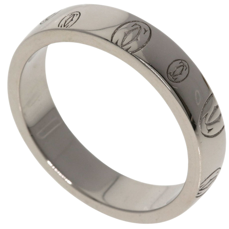 Cartier White Gold Happy Birthday Ring