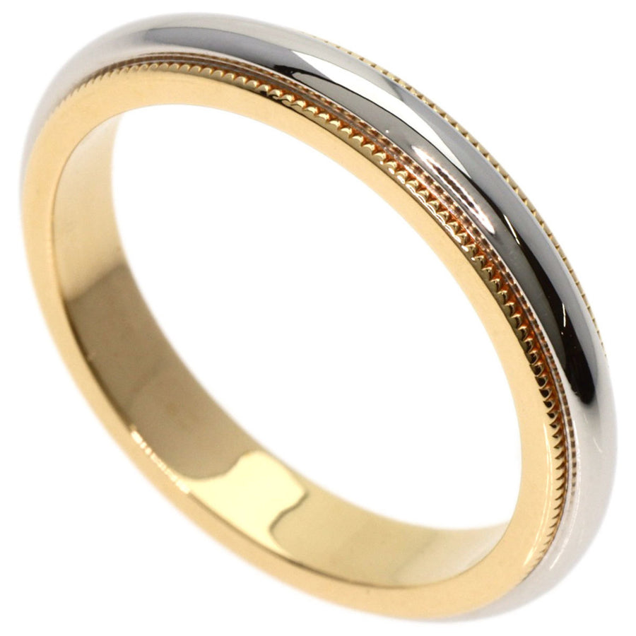 Tiffany & Co. Milgrain Yellow Gold Ring with Polished Finish