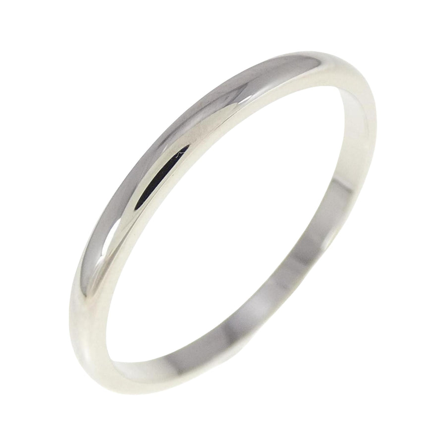 Cartier Platinum Diamond Solitaire Ring with Polished Finish