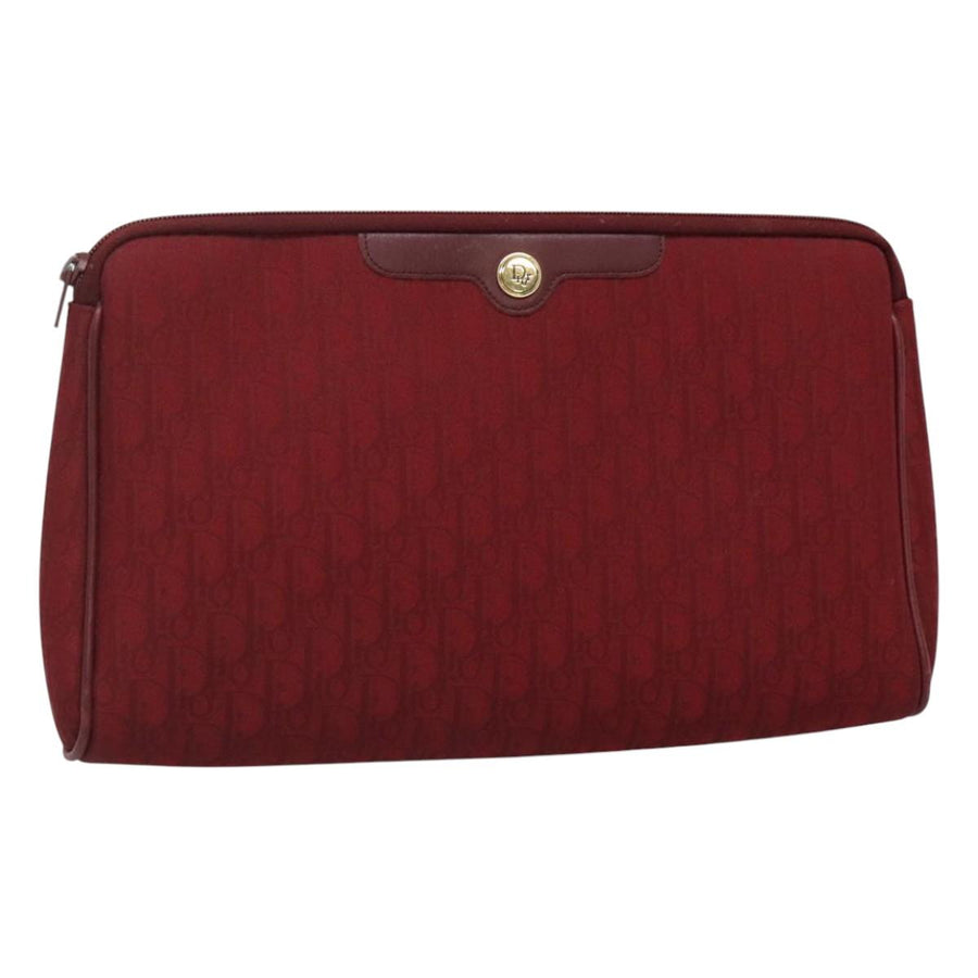 Dior Designer Canvas Trotter Bag