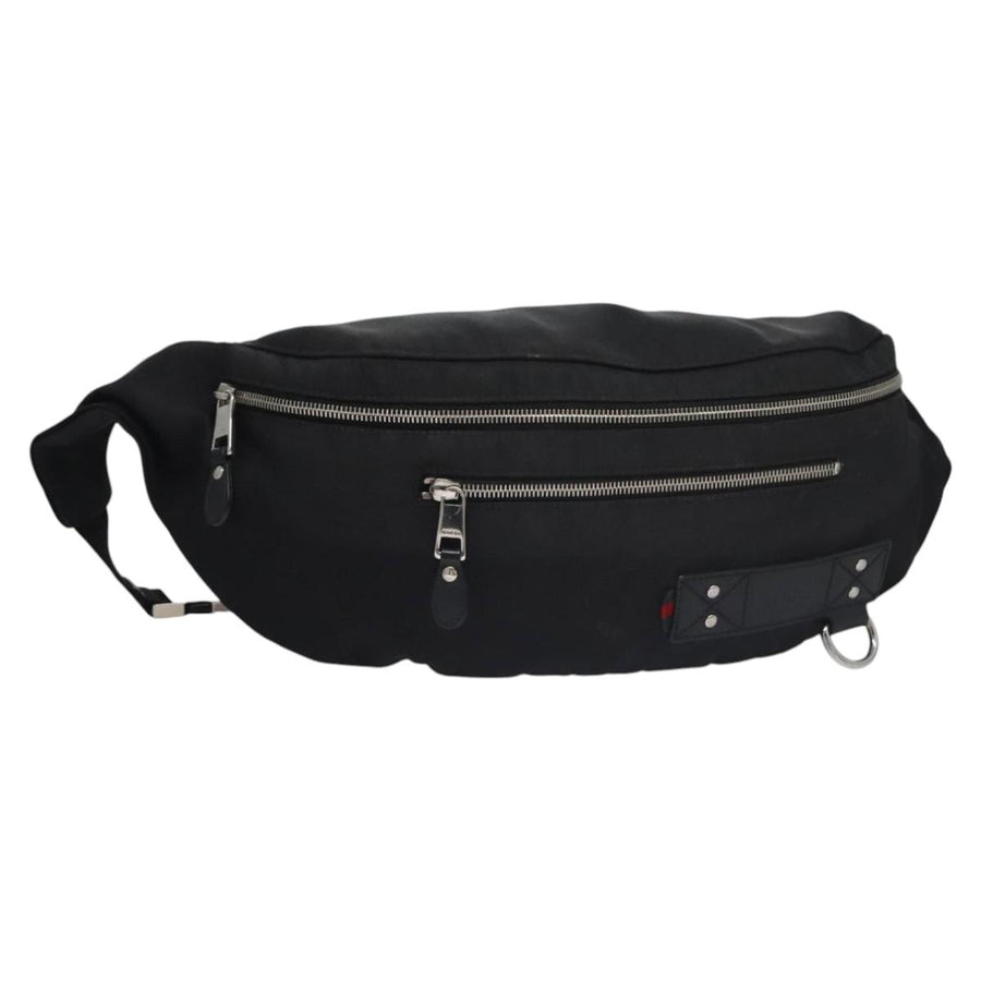 Gucci Canvas Belt Bag with Leather Accents