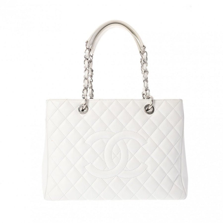 Chanel Grand Shopping Leather Tote with Dust Bag and Guarantee Card