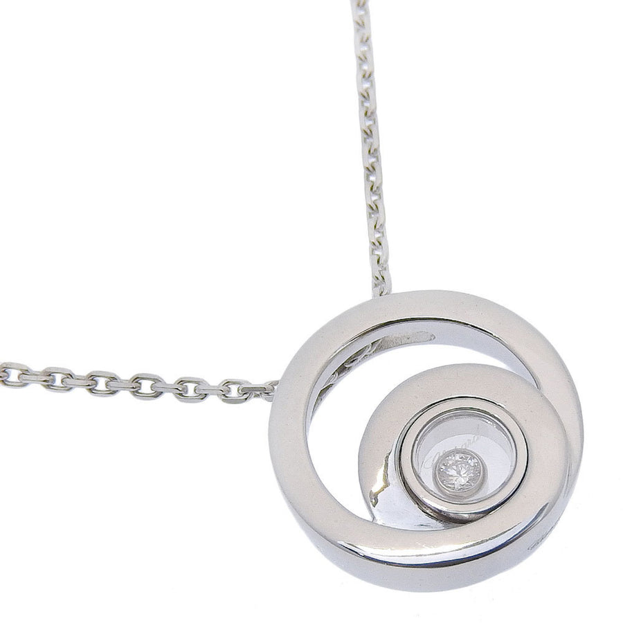 Chopard White Gold Happy Spirit Necklace with Pendant