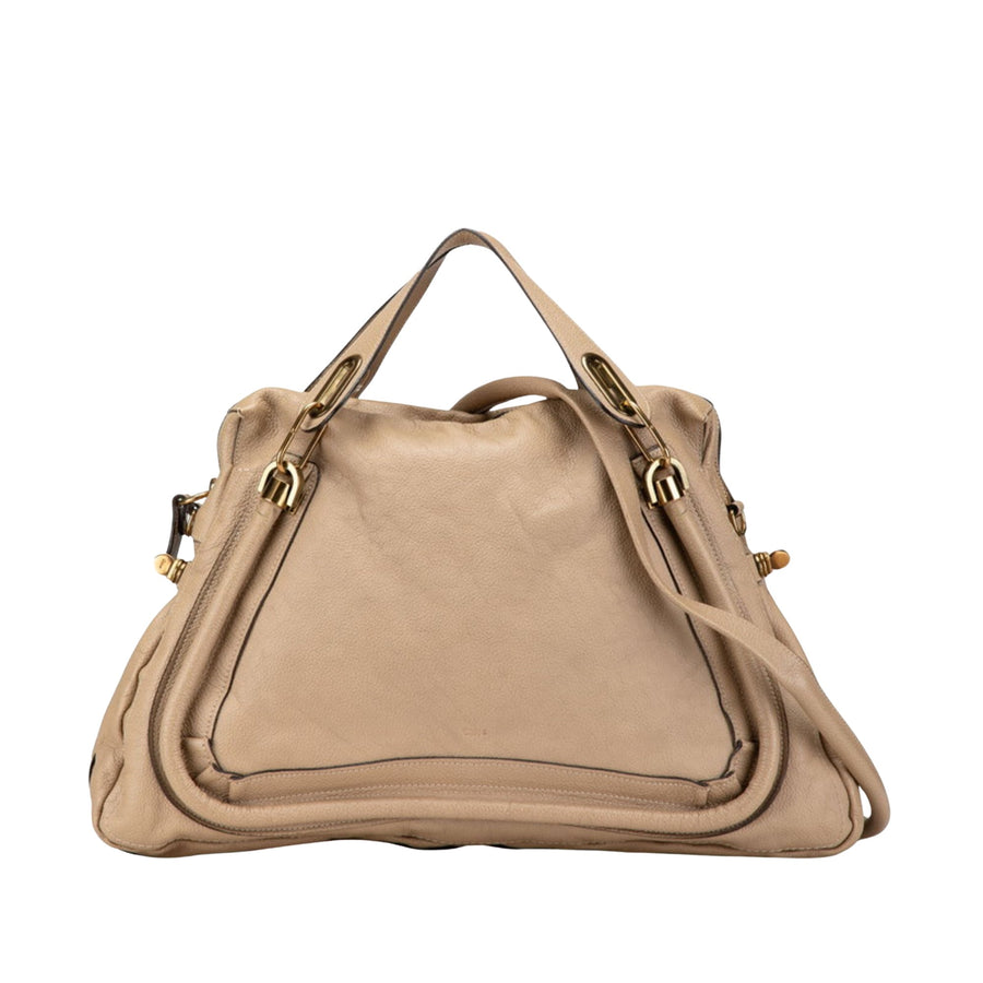Chloe Leather Shoulder Bag with Dust Bag and Strap